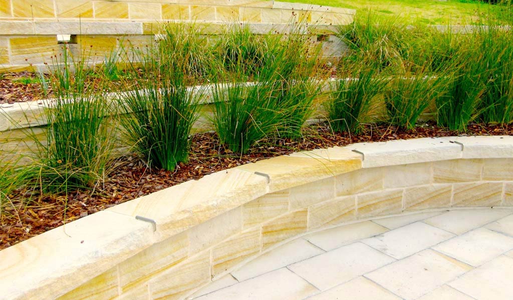 Commercial Landscaping Denton Texas The GreenCare Company Retaining Wall Installation